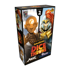 jeu : Dice Throne S1 - Moine VS Paladin éditeur : Lucky Duck Games version française