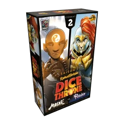 Game: Dice Throne S1 - Monk VS Paladin
Publisher: Lucky Duck Games
English Version