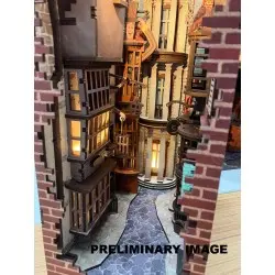 Harry Potter maquette Book Nook Tiny Adventures Chemin de Traverse 23 cm | 4009803005300