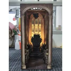 House of the Dragon maquette Book Nook Tiny Adventures Iron Throne 23 cm | 4009803005317