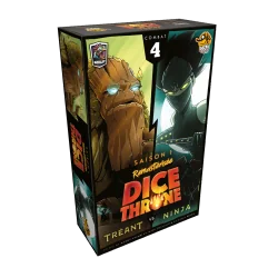 jeu : Dice Throne S1 - Tréant VS Ninja
éditeur : Lucky Duck Games
version française