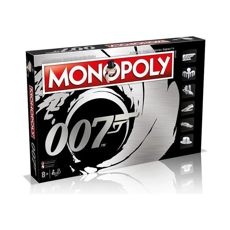 jeu : Monopoly James Bond éditeur : Winning Moves version française