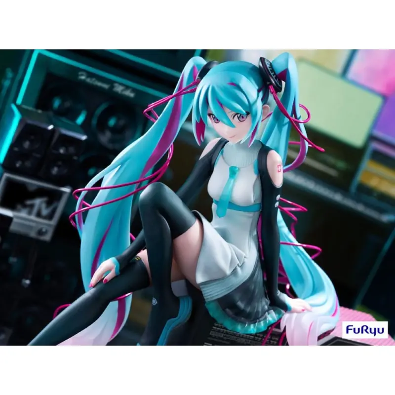 Hatsune Miku statuette 1/7 Hatsune Miku x MTV 20 cm | 4580736409132