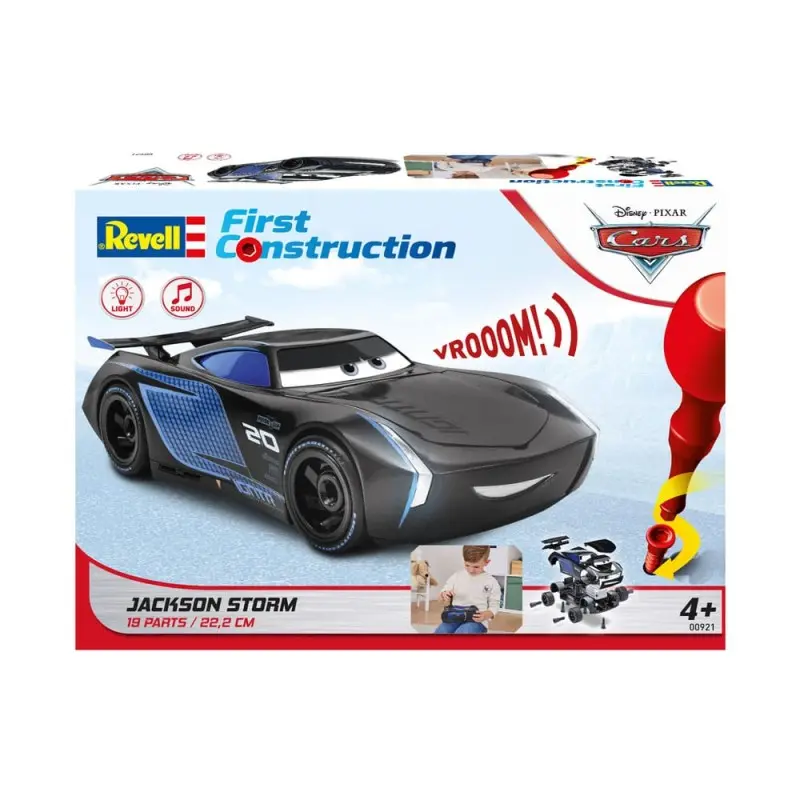 Cars jeu de construction First Construction Jackson Storm 22 cm | 4009803009216