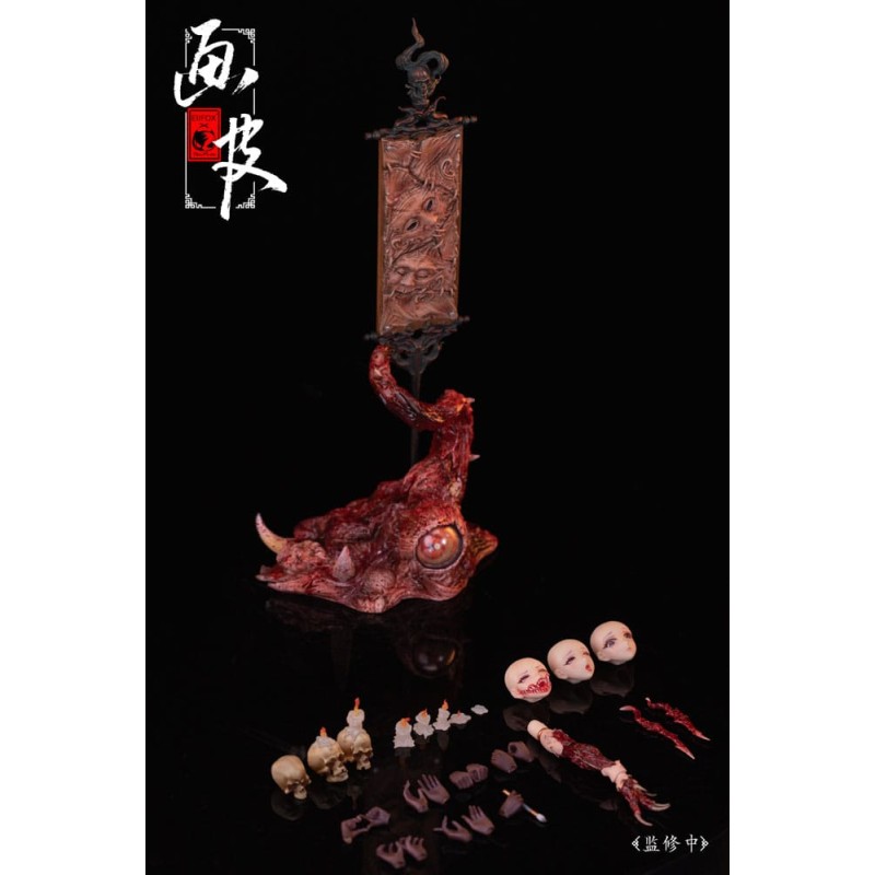 Original Character figurine 1/12 Hua Xia Shen Gui Hua Pi 16 cm   
