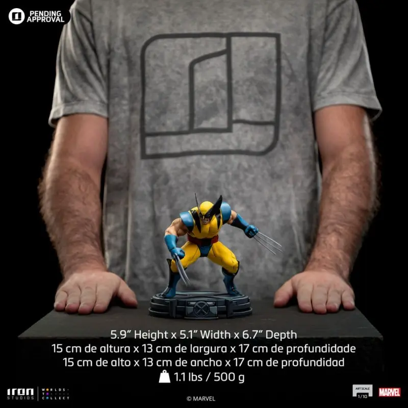 Marvel statuette 1/10 Art Scale X-Men´97 Wolverine 15 cm | 0618231955404