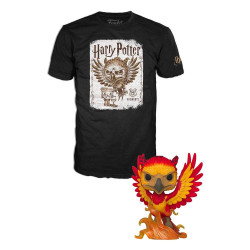License : Harry Potter Produit : Harry Potter Funko POP! & Tee set figurine et T-Shirt Dumbledore Patronus Marque : Funko