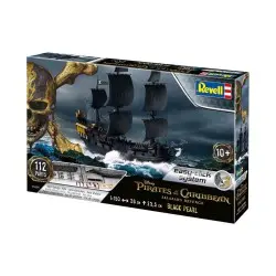 Pirates des Caraïbes La Vengeance de Salazar maquette Easy-Click 1/150 Black Pearl 26 cm | 4009803054995