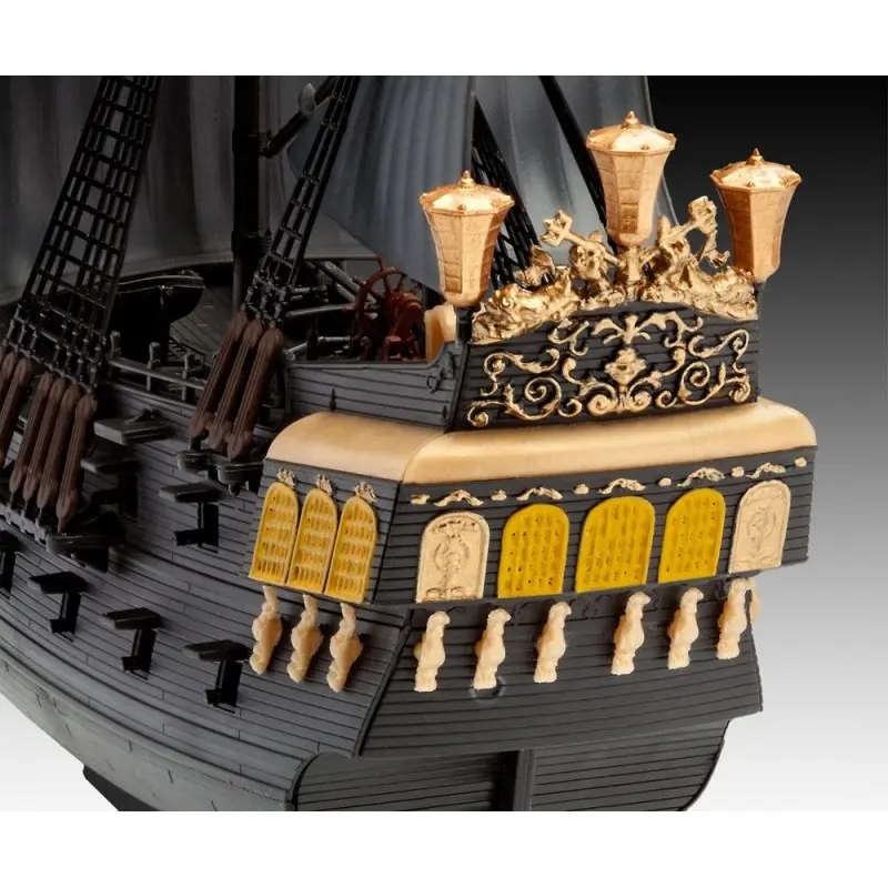 Pirates des Caraïbes La Vengeance de Salazar maquette Easy-Click 1/150 Black Pearl 26 cm | 4009803054995