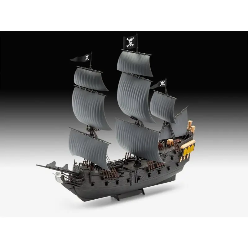 Pirates des Caraïbes La Vengeance de Salazar maquette Easy-Click 1/150 Black Pearl 26 cm | 4009803054995