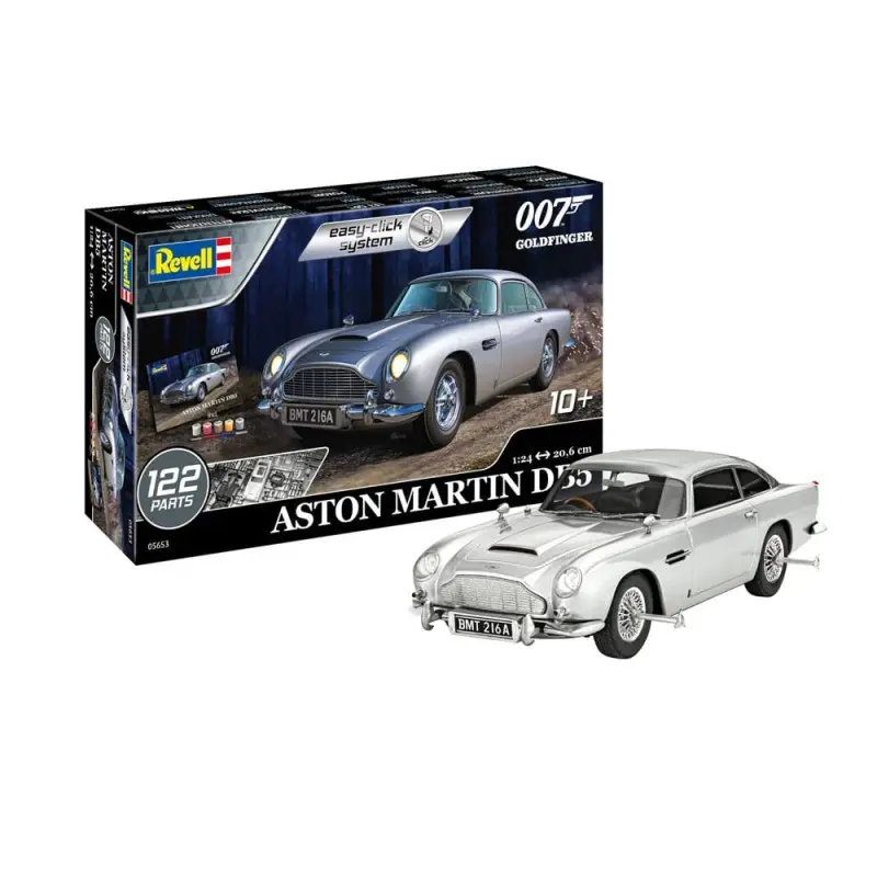 James Bond kit complet maquette 1/24 Aston Martin DB5 (Goldfinger) | 4009803056531