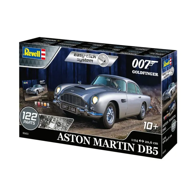 James Bond kit complet maquette 1/24 Aston Martin DB5 (Goldfinger) | 4009803056531