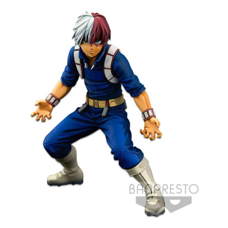 My Hero Academia statuette Colosseum Modeling Academy Super Master Stars Piece Shoto Todoroki 21 cm Marque : Banpresto My Hero Academia statuette Colosseum Modeling Academy Super Master Stars Piece Shoto Todoroki 21 cm Marque : Banpresto