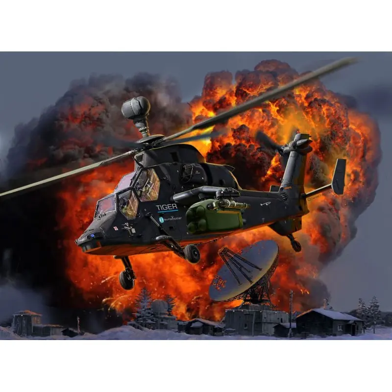 James Bond kit complet maquette 1/72 Eurocopter Tiger (GoldenEye) | 4009803056548