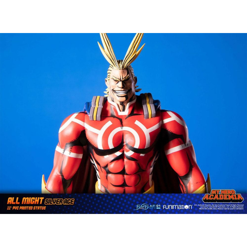 My Hero Academia All Might Silver Age (Standard Edition) 28 cm
Brand: First 4 Figures