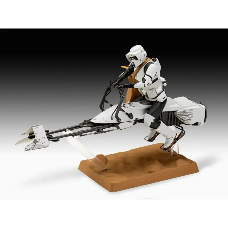 Star Wars maquette 1/12 Speeder Bike 26 cm | 4009803067865