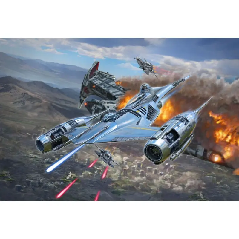 Star Wars: The Mandalorian maquette 1/24 N-1 Starfighter | 4009803067872