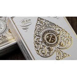 Artisan jeu de cartes à jouer White