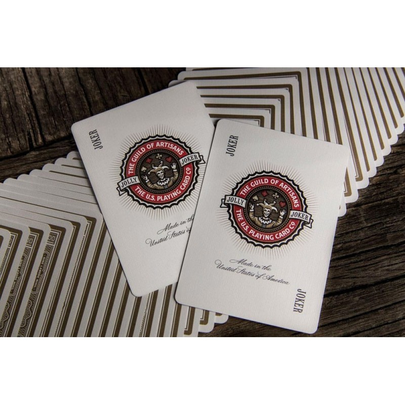 Artisan jeu de cartes à jouer White