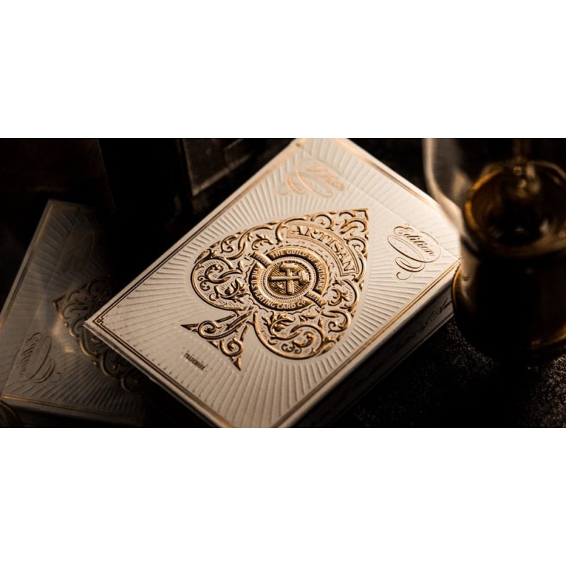 Artisan jeu de cartes à jouer White