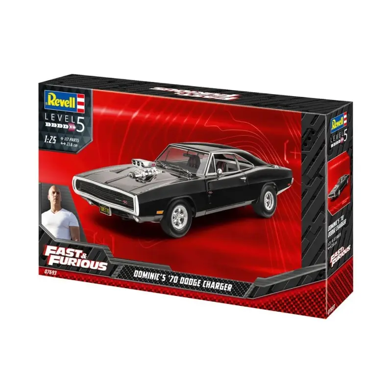 The Fast & Furious maquette Dominics 1970 Dodge Charger  | 4009803076935