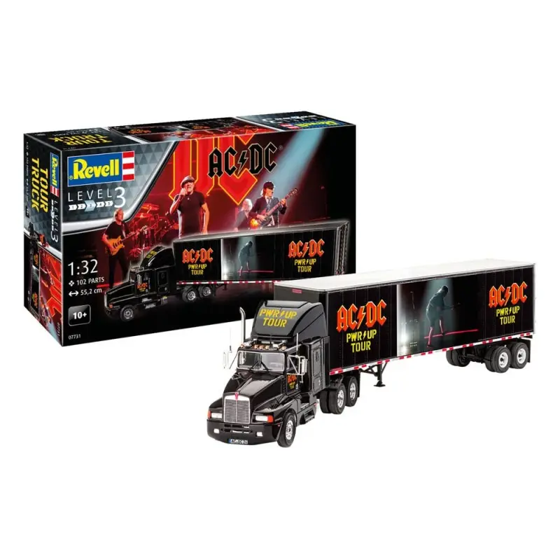 AC/DC kit complet maquette Tour Truck & Trailer 55 cm | 4009803007731