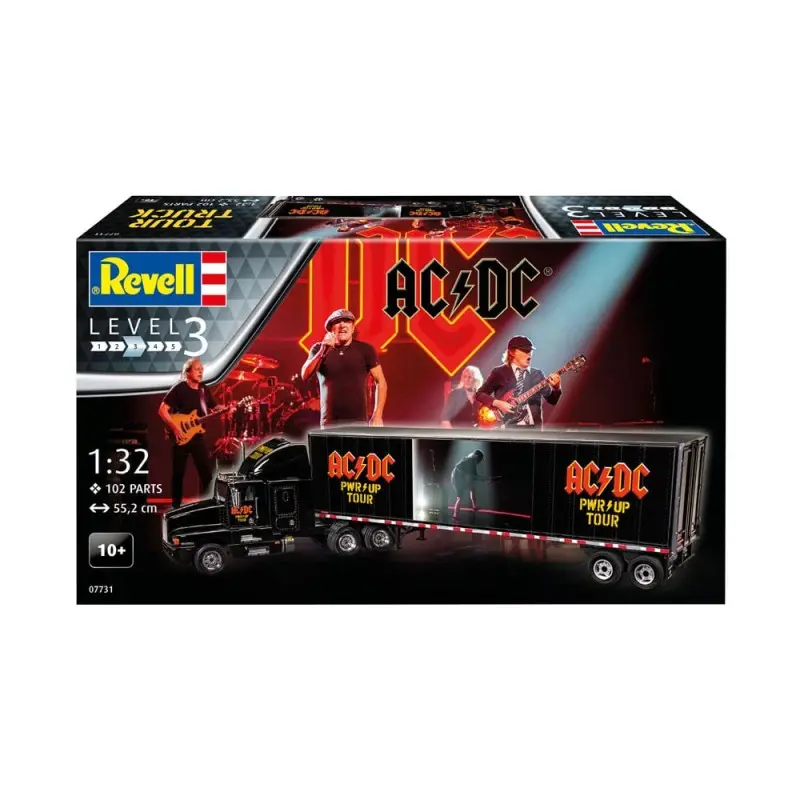 AC/DC kit complet maquette Tour Truck & Trailer 55 cm | 4009803007731