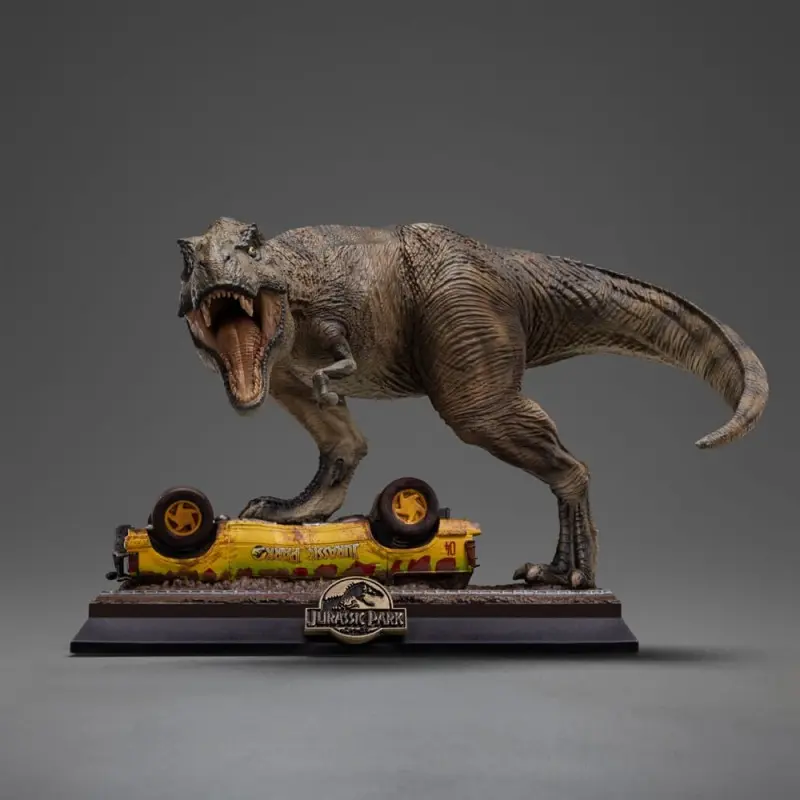 Jurassic Park Icons statuette T-Rex Attack 15 cm | 0618231955886