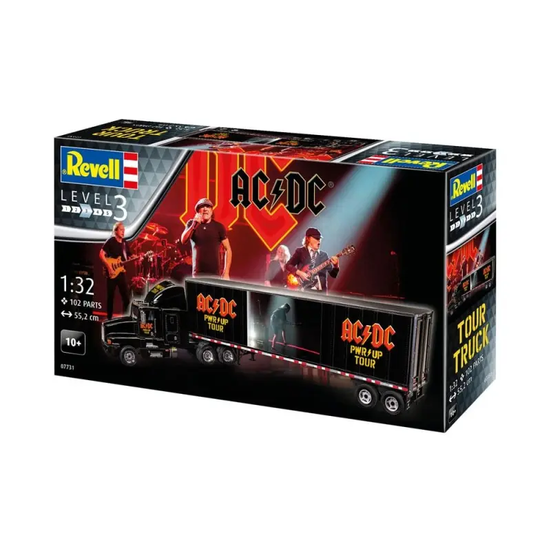 AC/DC kit complet maquette Tour Truck & Trailer 55 cm | 4009803007731