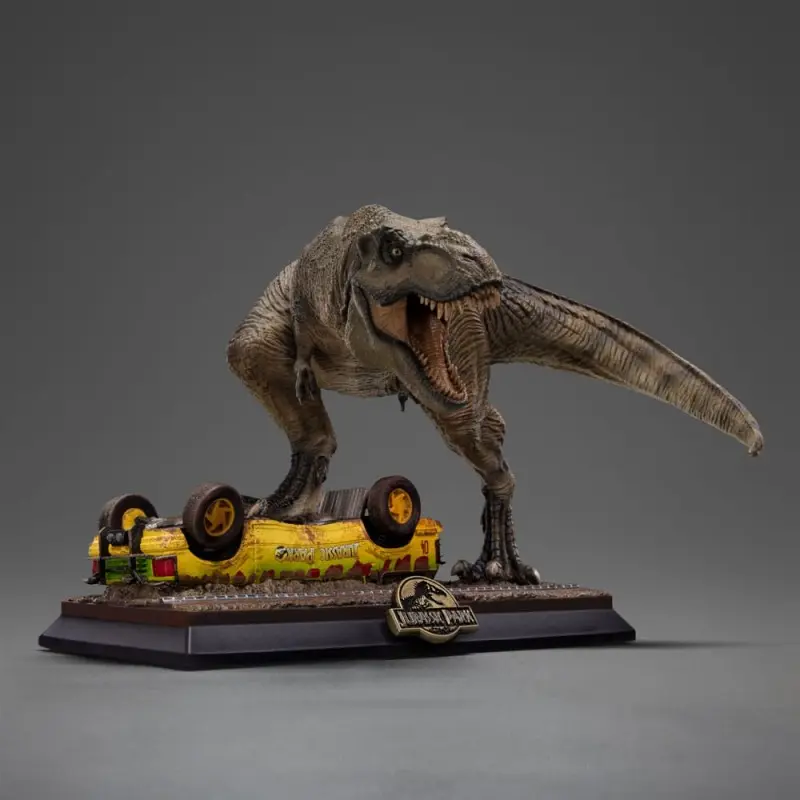 Jurassic Park Icons statuette T-Rex Attack 15 cm | 0618231955886
