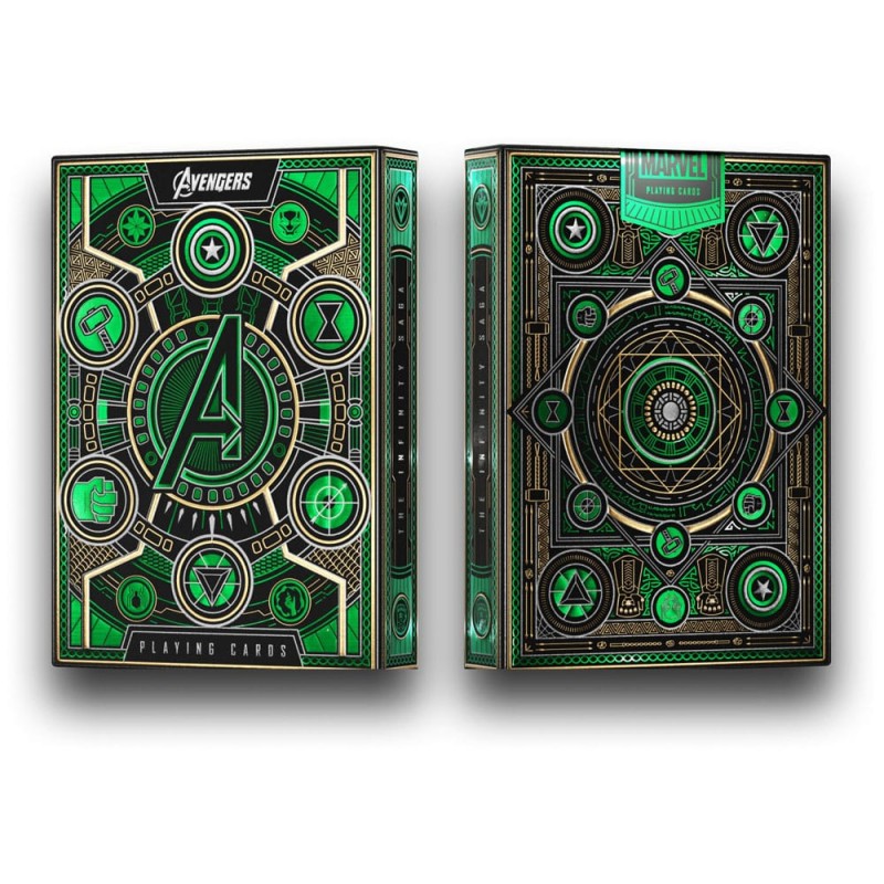 Avengers - The Infinity Saga jeu de cartes à jouer Green Version