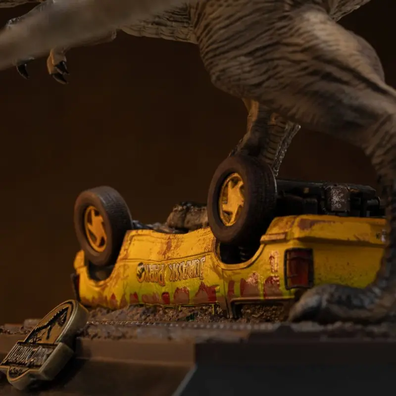 Jurassic Park Icons statuette T-Rex Attack 15 cm | 0618231955886