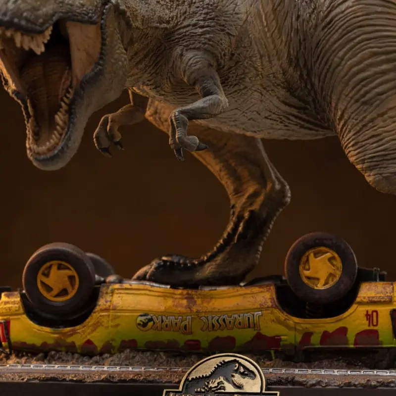 Jurassic Park Icons statuette T-Rex Attack 15 cm | 0618231955886