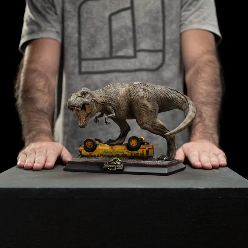 Jurassic Park Icons statuette T-Rex Attack 15 cm | 0618231955886