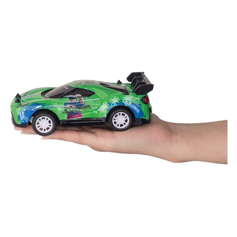 One Piece véhicule radiocommandé 1/24 Zoro Rally Car 14 cm | 4009803246949