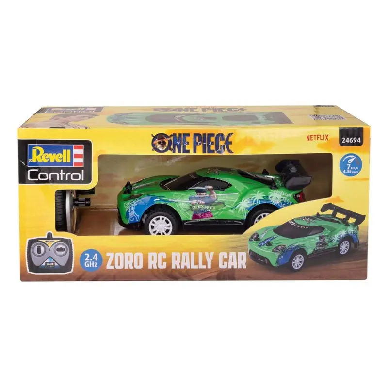 One Piece véhicule radiocommandé 1/24 Zoro Rally Car 14 cm | 4009803246949