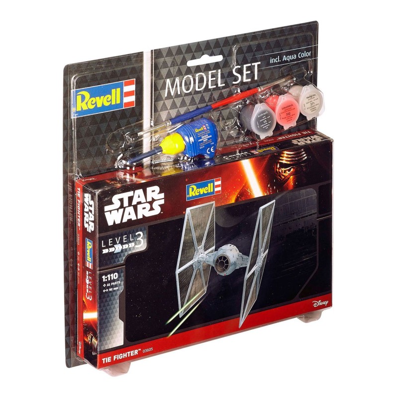 Star Wars maquette 1/110 Model Set TIE Fighter 9 cm