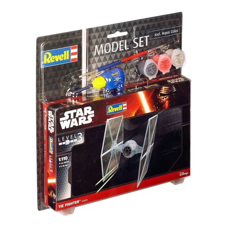 Star Wars maquette 1/110 Model Set TIE Fighter 9 cm | 4009803636054