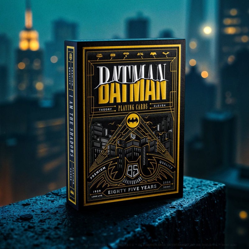 Batman 85th Anniversary jeu de cartes à jouer 