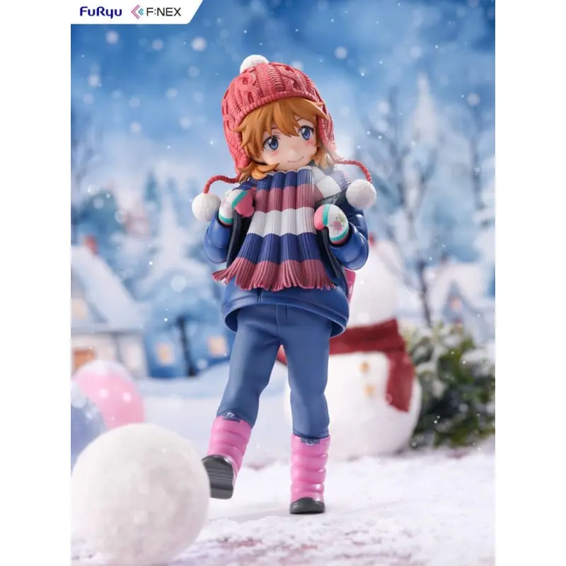 Evangelion: 3.0 + 1.0 Thrice Upon a Time honeko FNEX statuette 1/6 Asuka Shikinami Langley Winter Ver. 20 cm | 4580736409989