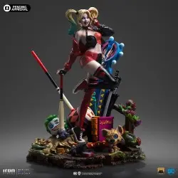 DC Comics statuette 1/10 Deluxe Art Scale Harley Quinn (Gotham City Sirens) 22 cm   | 0618231955978