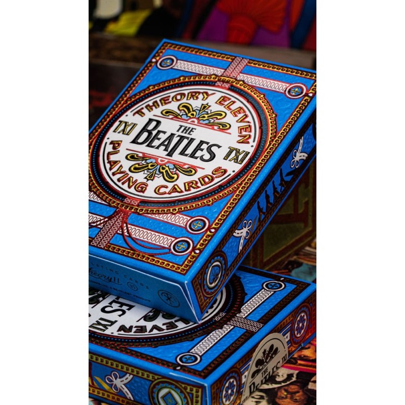 The Beatles jeu de cartes à jouer Blue Version