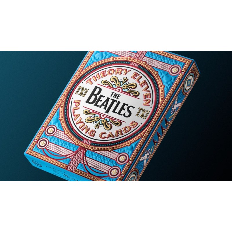 The Beatles jeu de cartes à jouer Blue Version
