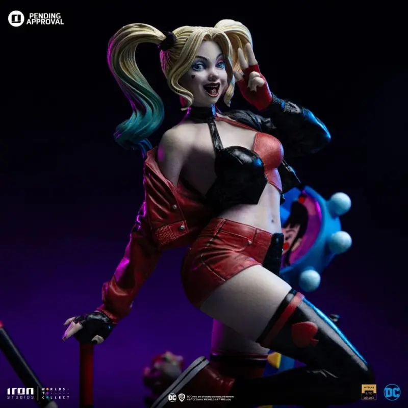 DC Comics statuette 1/10 Deluxe Art Scale Harley Quinn (Gotham City Sirens) 22 cm   | 0618231955978