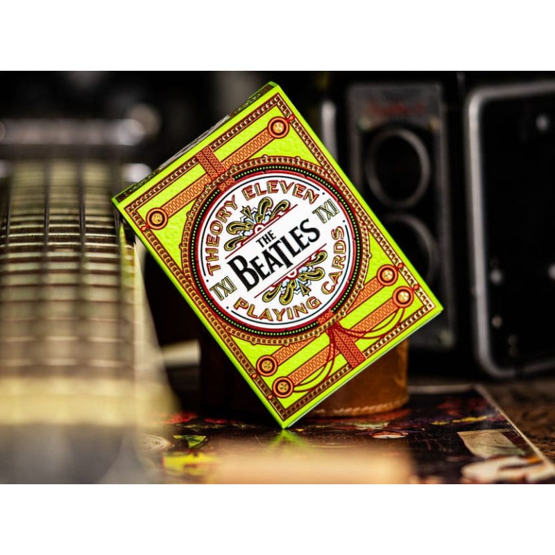 The Beatles jeu de cartes à jouer Green Version