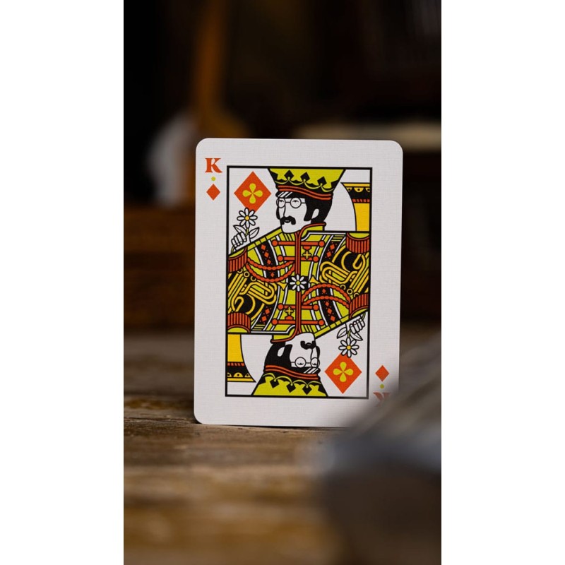 The Beatles jeu de cartes à jouer Pink Version