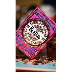 The Beatles jeu de cartes à jouer Pink Version