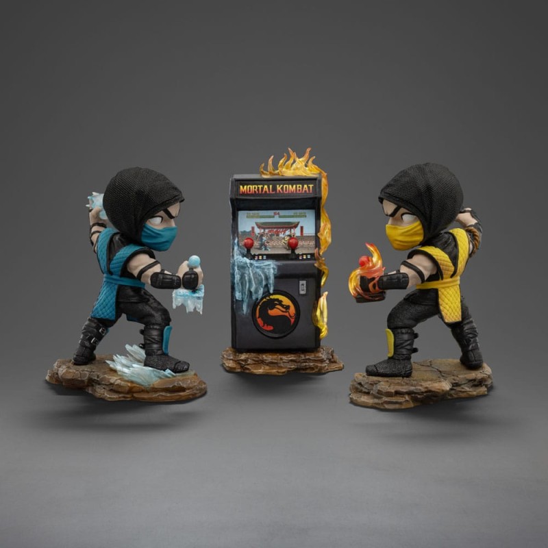 Mortal Kombat figurines Mini Co. PVC Scorpion vs. Subzero Arcade Set 15 cm