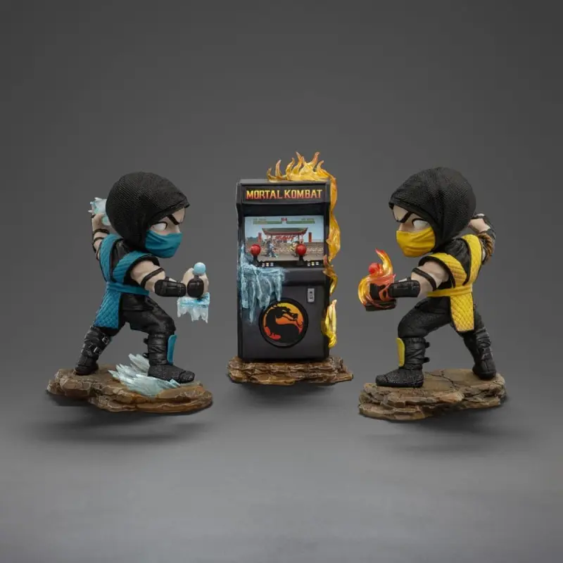 Mortal Kombat figurines Mini Co. PVC Scorpion vs. Subzero Arcade Set 15 cm | 0618231956043