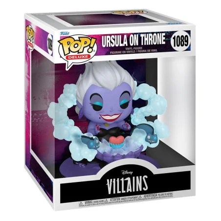 License : Disney Produit : Disney figurine Funko POP! Deluxe Villains Vinyl Ursula on Throne 9 cm Marque : Funko License : Disney Produit : Disney figurine Funko POP! Deluxe Villains Vinyl Ursula on Throne 9 cm Marque : Funko